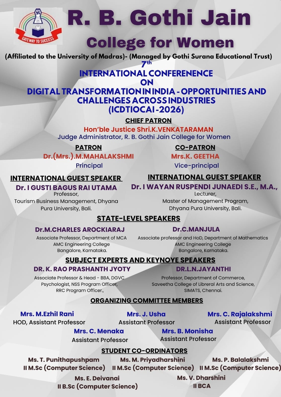 7th International Conference